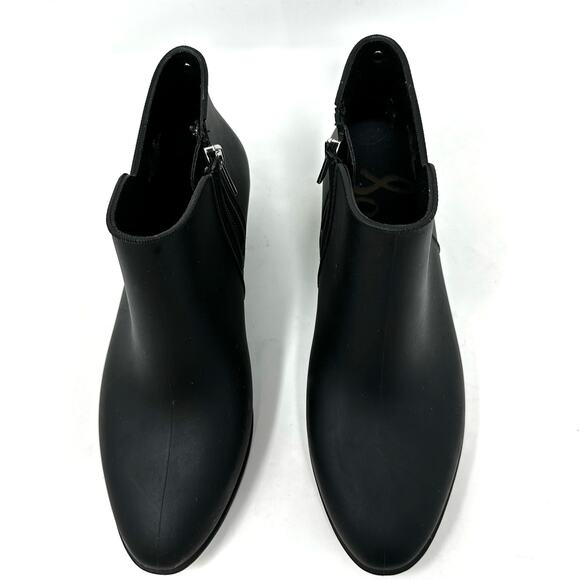 Sam Edelman Black Petty Rain Booties - Picture 11 of 14